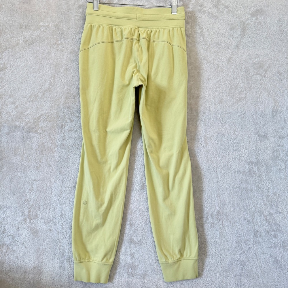 Lululemon Align Joggers Chartreuse Yellow Green High Rise Size 4 Activewear
